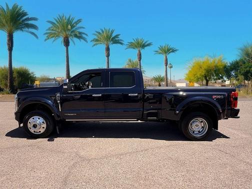 Antimatter Blue Metallic 2024 Ford F-450 Platinum