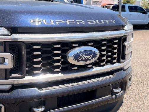 Antimatter Blue Metallic 2024 Ford F-450 Platinum
