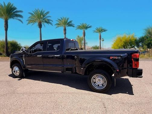 Antimatter Blue Metallic 2024 Ford F-450 Platinum