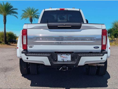 Star White Metallic Tri-Coat 2021 Ford F-450 Platinum