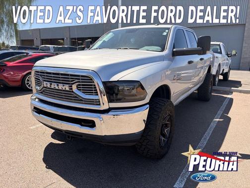 Bright Silver Metallic Clearcoat 2018 RAM 2500 Tradesman Crew Cab 4x4 6'4' Box