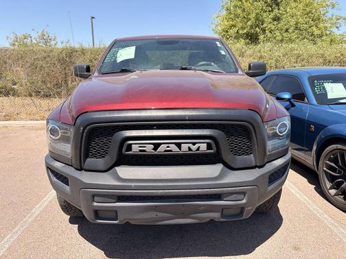 Delmonico Red Pearlcoat 2022 RAM 1500 Classic Warlock Quad Cab 4x4 6'4' Box