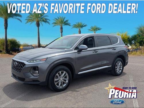 Machine Gray 2019 Hyundai SANTA FE SE 2.4