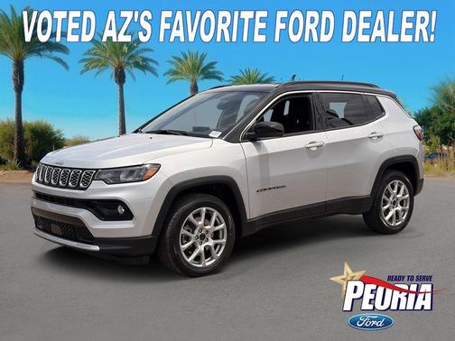 Silver Zynith Metallic Clearcoat 2025 Jeep Compass Limited