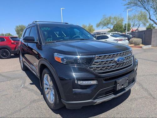 Agate Black 2022 Ford Explorer King Ranch