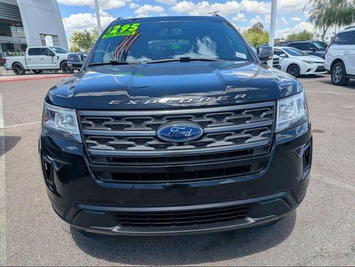 Shadow Black 2018 Ford Explorer XLT