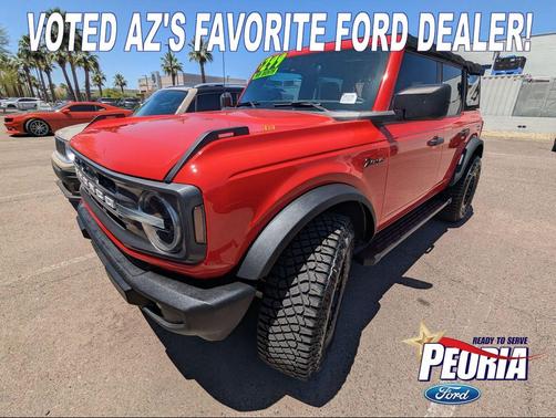 Race Red 2022 Ford Bronco Big Bend