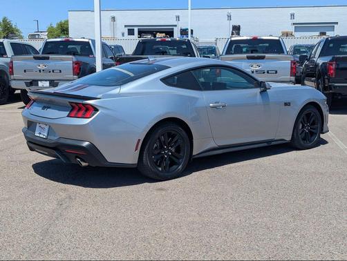 Iconic Silver Metallic 2024 Ford Mustang GT