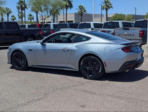 Iconic Silver Metallic 2024 Ford Mustang GT