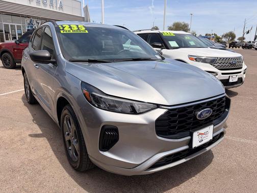 Iconic Silver 2024 Ford Escape ST-Line