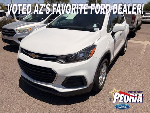 Summit White 2020 Chevrolet Trax LS