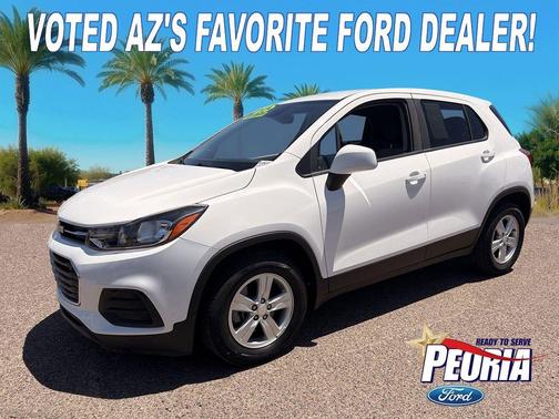 Summit White 2020 Chevrolet Trax LS