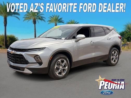 Sterling Gray Metallic 2024 Chevrolet Blazer 2LT