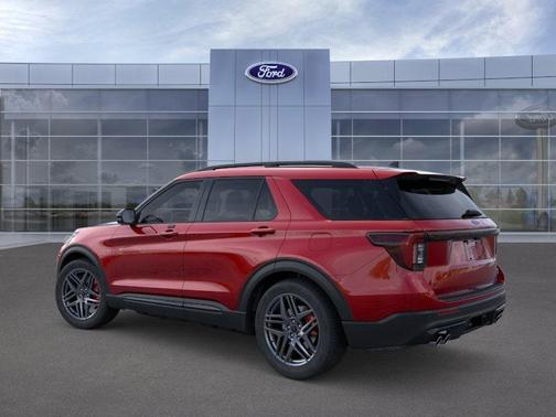 Rapid Red Metallic Tinted Clearcoat 2026 Ford Explorer ST