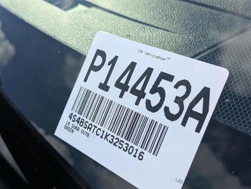 2019 Subaru Outback 2.5i Touring