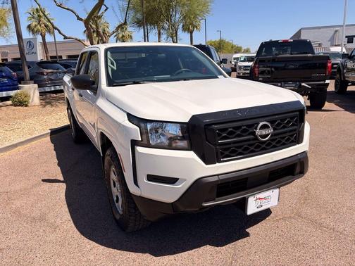 Glacier White 2022 Nissan Frontier S