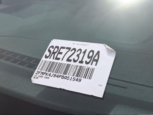 Stone Blue Metallic 2023 Ford Edge SEL