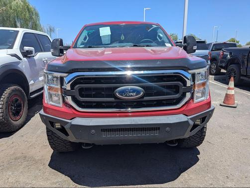 Red 2021 Ford F-150 XLT