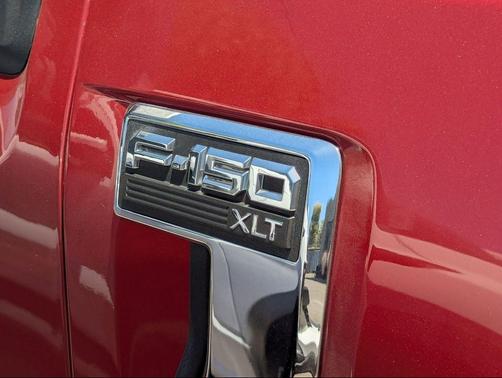 Red 2021 Ford F-150 XLT