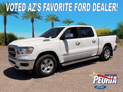 Bright White 2022 RAM 1500 Big Horn/Lone Star