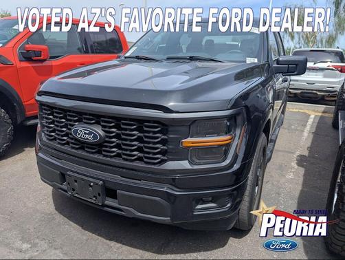 Agate Black Metallic 2024 Ford F-150 STX