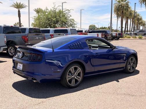 Blue Metallic 2014 Ford Mustang V6 Premium