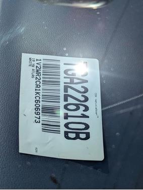 2019 Volkswagen Atlas 3.6L SE w/Technology