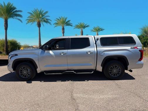 Celestial Silver Metallic 2025 Toyota Tundra SR5