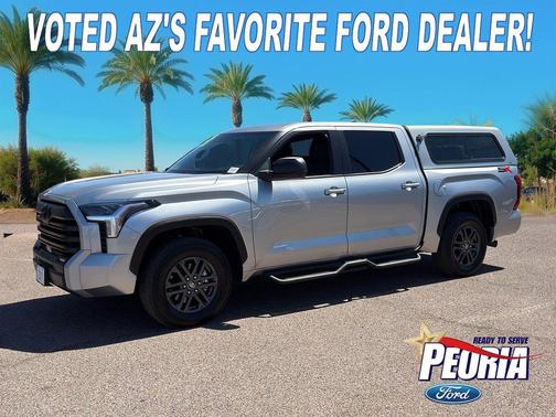 Celestial Silver Metallic 2025 Toyota Tundra SR5