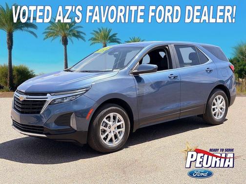 Lakeshore Blue 2024 Chevrolet Equinox 1LT