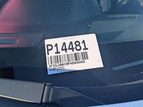 2015 Subaru Forester 2.5i