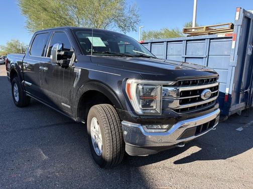 Agate Black Metallic 2022 Ford F-150 Lariat