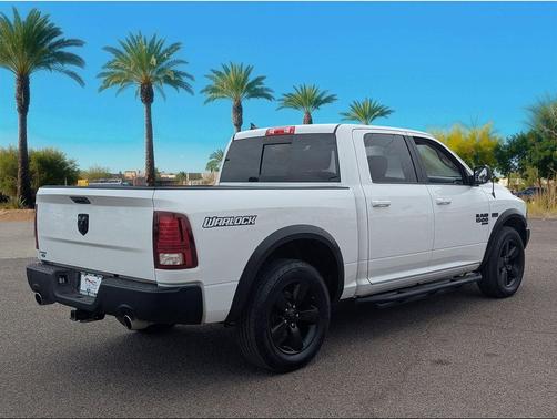 Bright White Clearcoat 2019 RAM 1500 Classic Warlock Crew Cab 4x2 5'7' Box