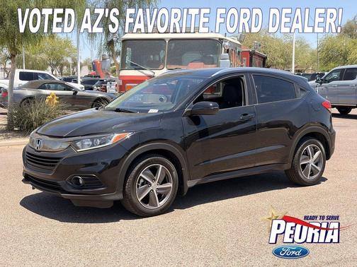 Crystal Black Pearl 2022 Honda HR-V EX