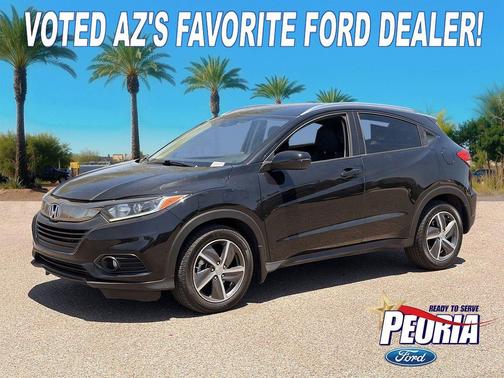 Crystal Black Pearl 2022 Honda HR-V EX