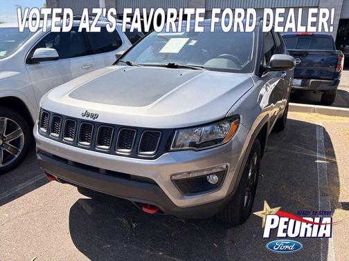 Billet Silver Metallic Clearcoat 2018 Jeep Compass Trailhawk
