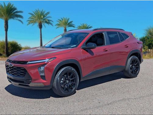 Crimson Metallic 2024 Chevrolet Trax FWD ACTIV