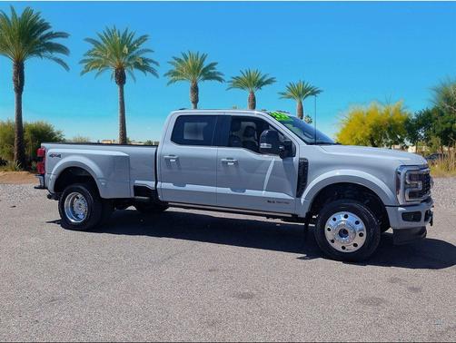 Gray 2025 Ford F-450 Platinum