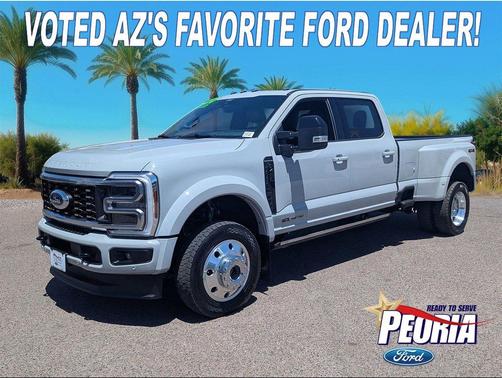 Gray 2025 Ford F-450 Platinum