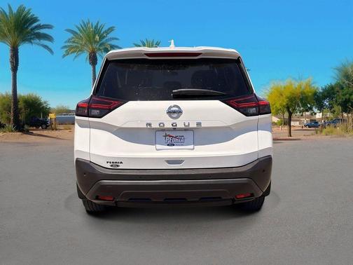 Glacier White 2021 Nissan Rogue S