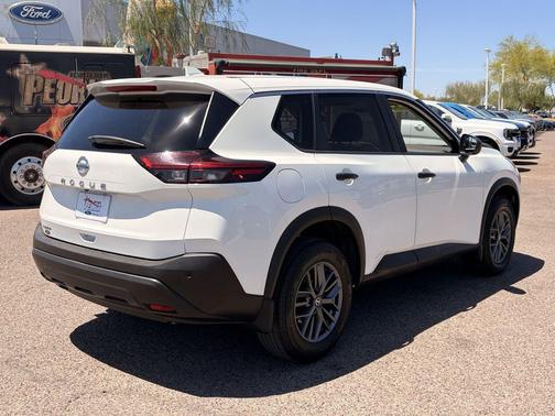 Glacier White 2021 Nissan Rogue S