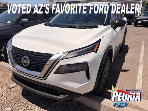 Glacier White 2021 Nissan Rogue S