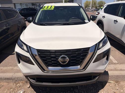 Glacier White 2021 Nissan Rogue S