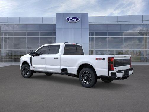 Star White Metallic Tri-Coat 2026 Ford F-350 Platinum