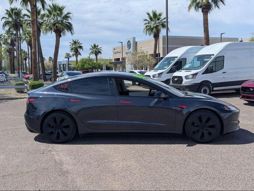 Stealth Grey 2024 Tesla Model 3 Long Range