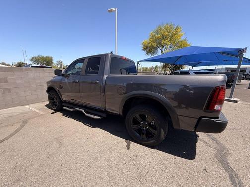 Granite Crystal Metallic Clearcoat 2024 RAM 1500 Classic Warlock Quad Cab 4x4 6'4' Box
