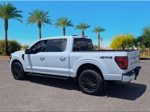 White 2025 Ford F-150 Lariat