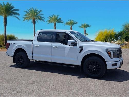 White 2025 Ford F-150 Lariat