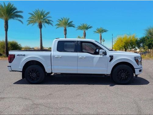 White 2025 Ford F-150 Lariat