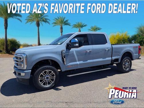 Glacier Gray Metallic Tri-Coat 2026 Ford F-250 Platinum